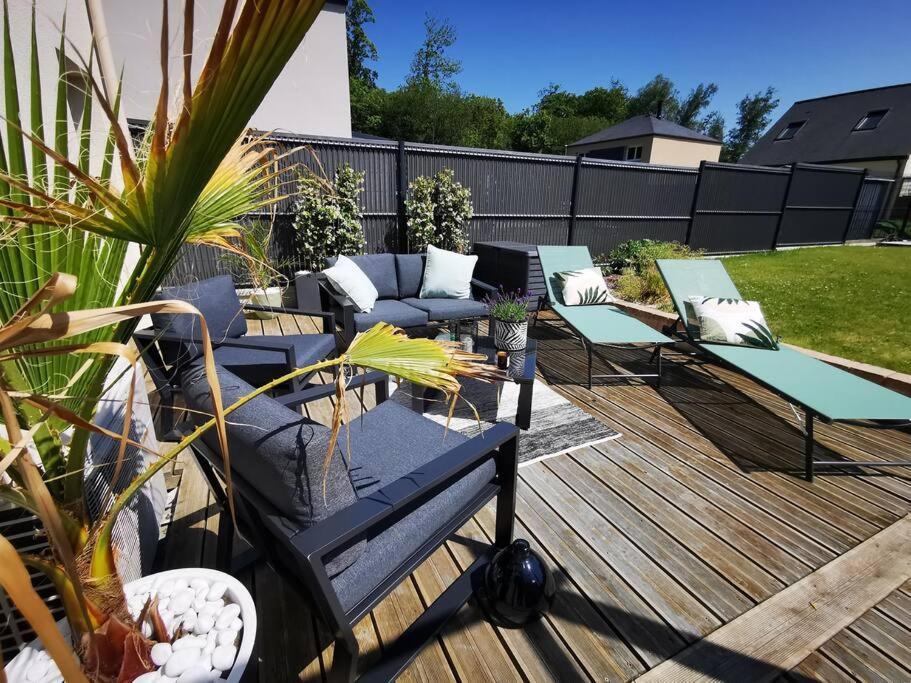Maison Familiale 6 Personnes Miniac-Morvan Экстерьер фото