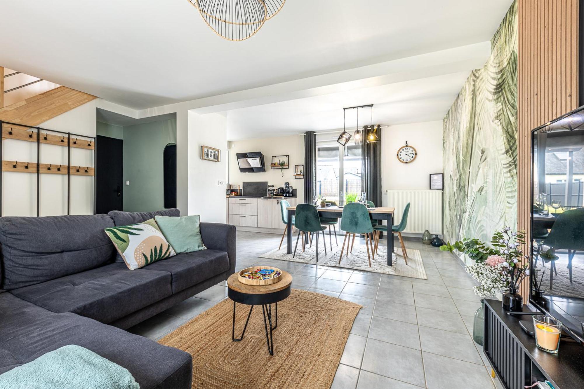 Maison Familiale 6 Personnes Miniac-Morvan Экстерьер фото